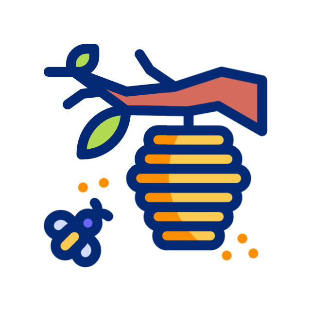 free-animated-icon-beehive-17905488